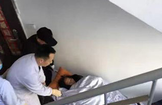 巴彦县病人院后返乡